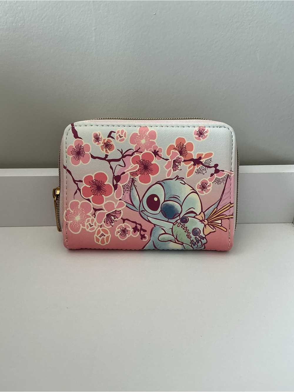 Disney x Loungefly Stitch Cherry Blossom Wallet